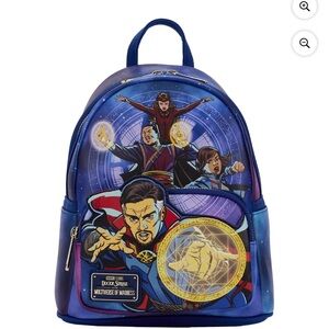 Marvel Doctor Strange Multiverse Blue and Red Backpack